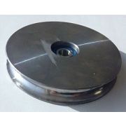 Ролик с подшипниками на оси д.120 мм (под канат д. 8-10мм)