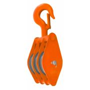 Блок трёхрольный (для каната и верёвки) 3В-100Н г/п 0,75 т